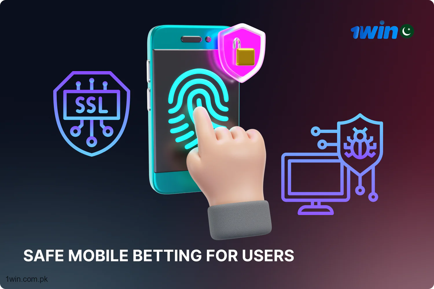 Betting via the 1win app Pakistan is not only convenient but also secure