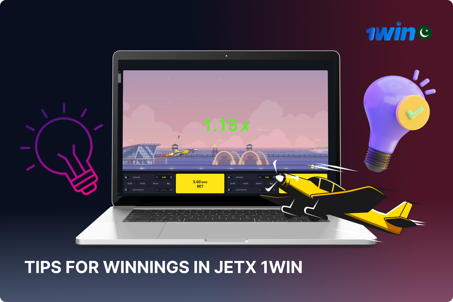 Knowing JetX features helps Pakistani players succeed on 1win