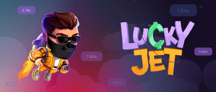 Lucky Jet crash game at 1win Casino